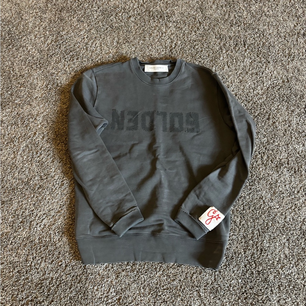 Golden Goose Dark Gray Crewneck Sweater